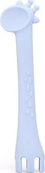 Kikka Boo Κουτάλι Σιλικόνης Giraffe Blue
