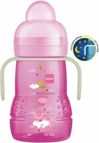 Mam Trainer+ Night 4m+ Pink 220ml