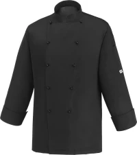 Egochef Σακάκι Σεφ με Μακρύ Μανίκι Ice Black