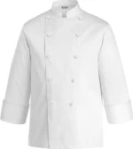 Egochef Σακάκι Σεφ με Μακρύ Μανίκι White