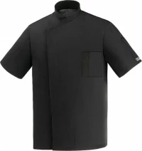 Egochef Σακάκι Σεφ με Κοντό Μανίκι Ottavio Black