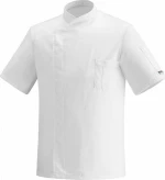 Egochef Σακάκι Σεφ με Κοντό Μανίκι Ottavio White