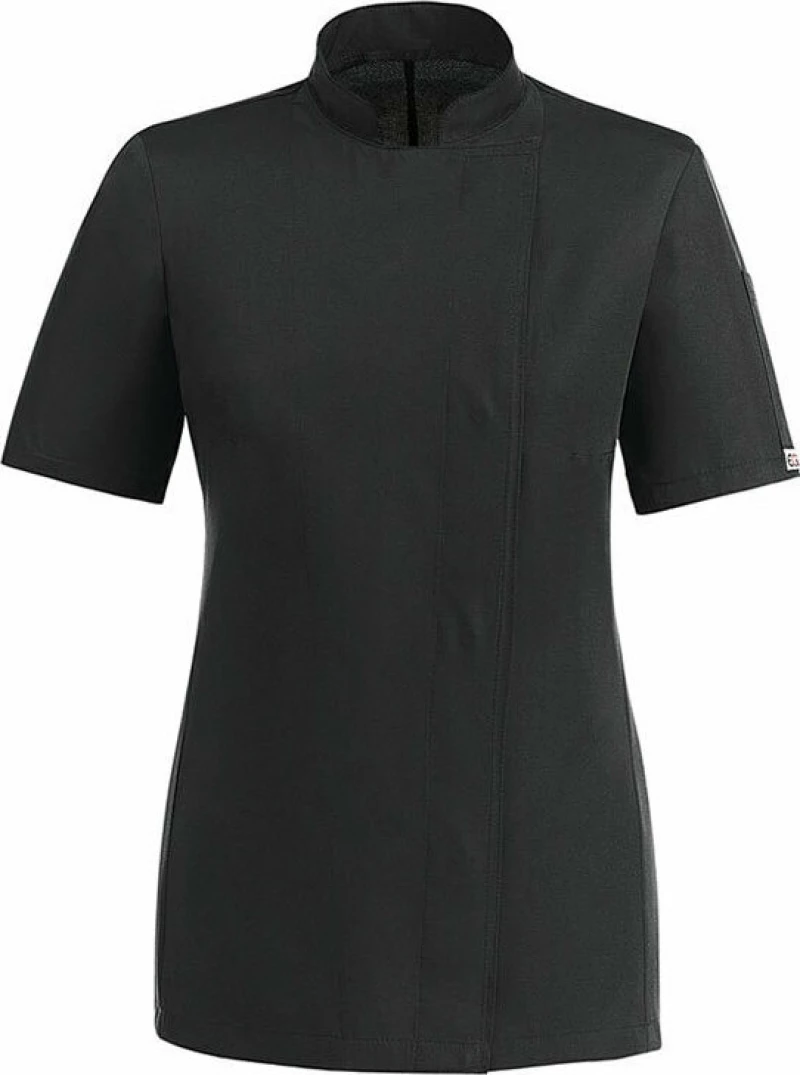 Egochef Σακάκι Σεφ με Κοντό Μανίκι Black