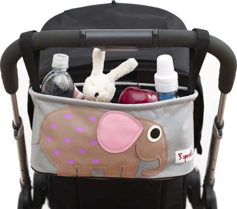 3 Sprouts Elephant Stroller Organizer