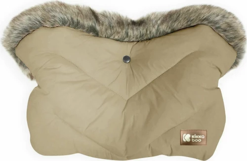 Kikka Boo Handmuff Luxury Fur Green