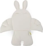 Childhome Μαξιλαράκι Καρέκλας Φαγητού Jersey Rabbit White BR72357