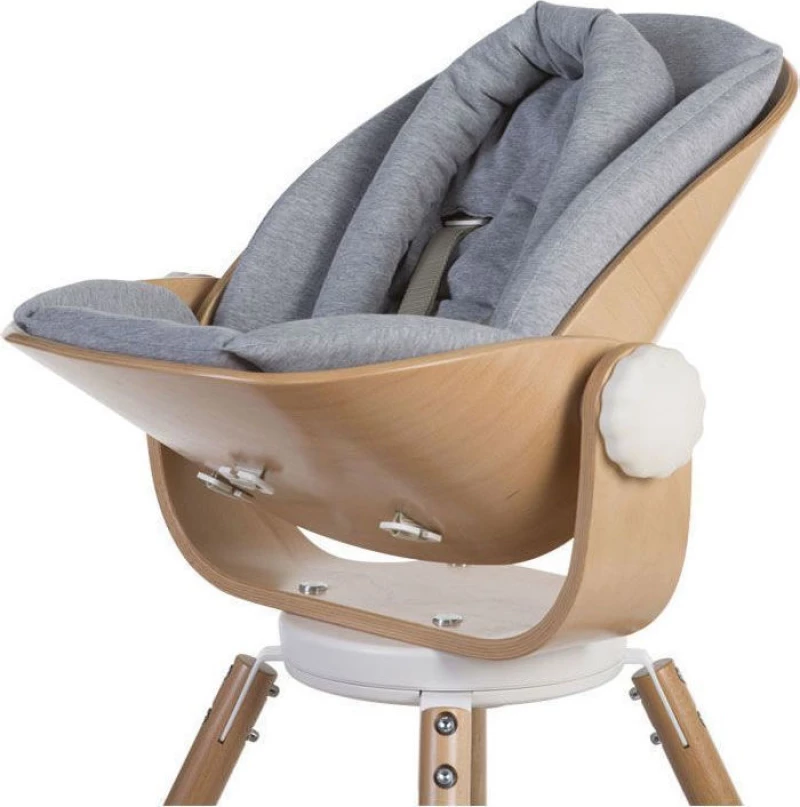 Childhome Mαξιλάρι Καθίσματος για Νεογέννητο Evolu Jersey Grey BR73100