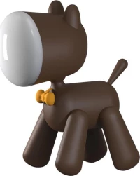 Allocacoc Waggy PuppyLamp Janpim - Επιτραπέζιο Φωτάκι με Διακόπτη - Brown (DH0272BN/PUPYLP)
