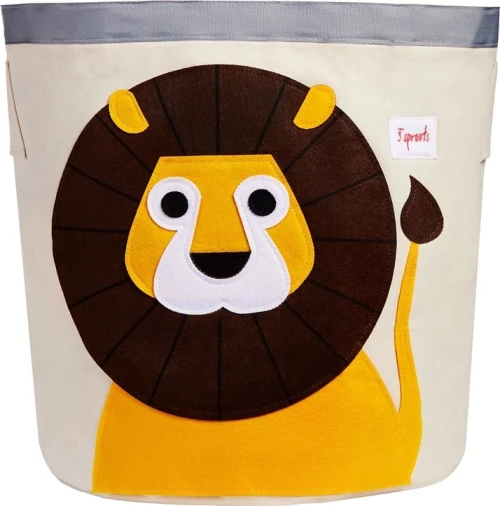 3 Sprouts Storage Bin Lion