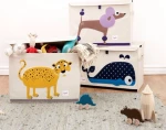 3 Sprouts Toy Chest Hippo