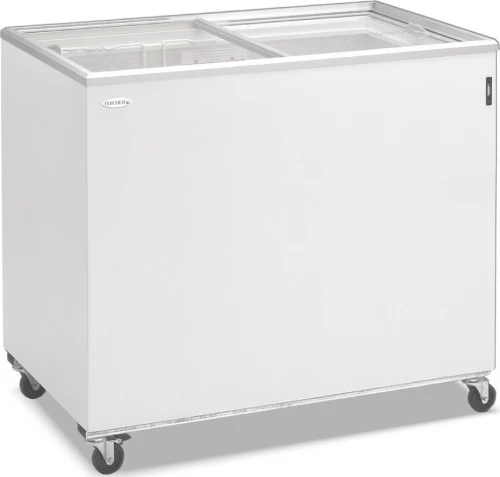 Καταψύκτης 296Lt Με Ίσια Συρόμενα Τζάμια Tefcold Ic300Sc-P