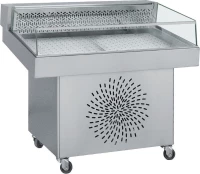 Βιτρίνα ψυχόμενη προβολής Ψαριών Self service 150x85x97 BAMBASfrost FOS 150