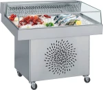Βιτρίνα ψυχόμενη προβολής Ψαριών Self service 150x85x97 BAMBASfrost FOS 150