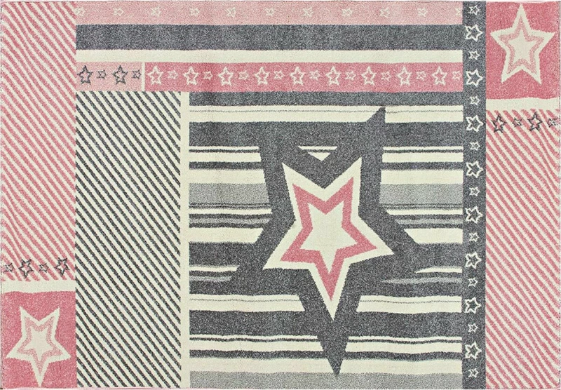 Madi Παιδικό Χαλί 80x150cm D015A Pink