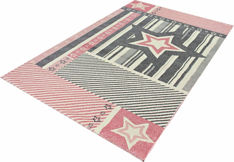 Madi Παιδικό Χαλί 80x150cm D015A Pink