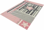 Madi Παιδικό Χαλί 80x150cm D015A Pink