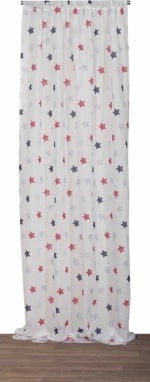 Viopros Κουρτίνα Φράνκι 140x270cm Μπλε