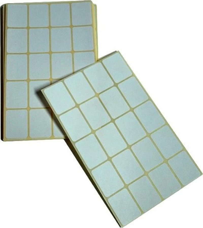 Stef Labels Αυτοκόλλητες Ετικέτες σε Λευκό Χρώμα 24x32mm