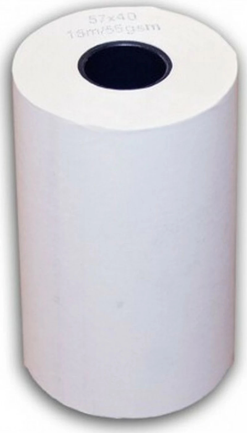 Θερμική Χαρτοταινία 57x40mm 15m (10τμχ)