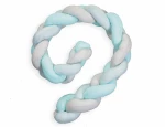 Nef-Nef Πάντα Πλεξούδα Cloud Dream Aqua/Grey 5x210cm
