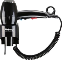 Σεσουάρ Prhd-50013 Ac Motor 2000W Ξενοδοχειακού Τύπου Μαύρο