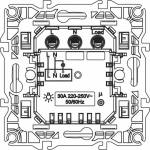 Acaelec Prime Καρτοδιακόπτης Μηχανικός Ματ Ανθρακί (1000117005)