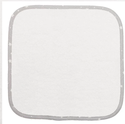 Dimcol Λαβέτα Ώμου Λευκό Γκρι 30x30cm