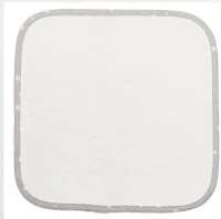 Dimcol Λαβέτα Ώμου Λευκό Γκρι 30x30cm