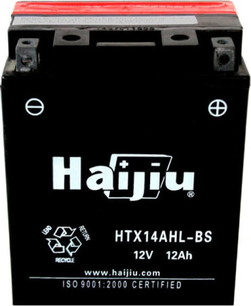 Μπαταρία Μοτοσυκλέτας Haijiu Htx14Ahl-Bs 12V 12Ah