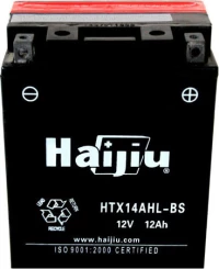 Μπαταρία Μοτοσυκλέτας Haijiu Htx14Ahl-Bs 12V 12Ah
