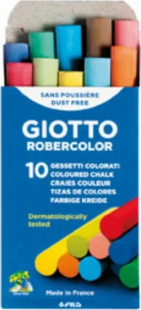 Giotto Κιμωλίες Χρωματιστές 10τμχ