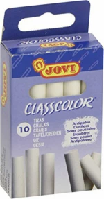 Jovi Κιμωλίες Λευκές 10τμχ