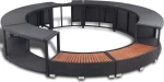 vidaXL Πλαίσιο Σπα 283x55