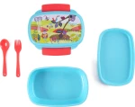 Oops Σετ Φαγητού Small World 370 Ml X30-40006-30 blue-multicolour