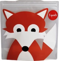 3 Sprouts Fox Sandwich Bag 2τμχ