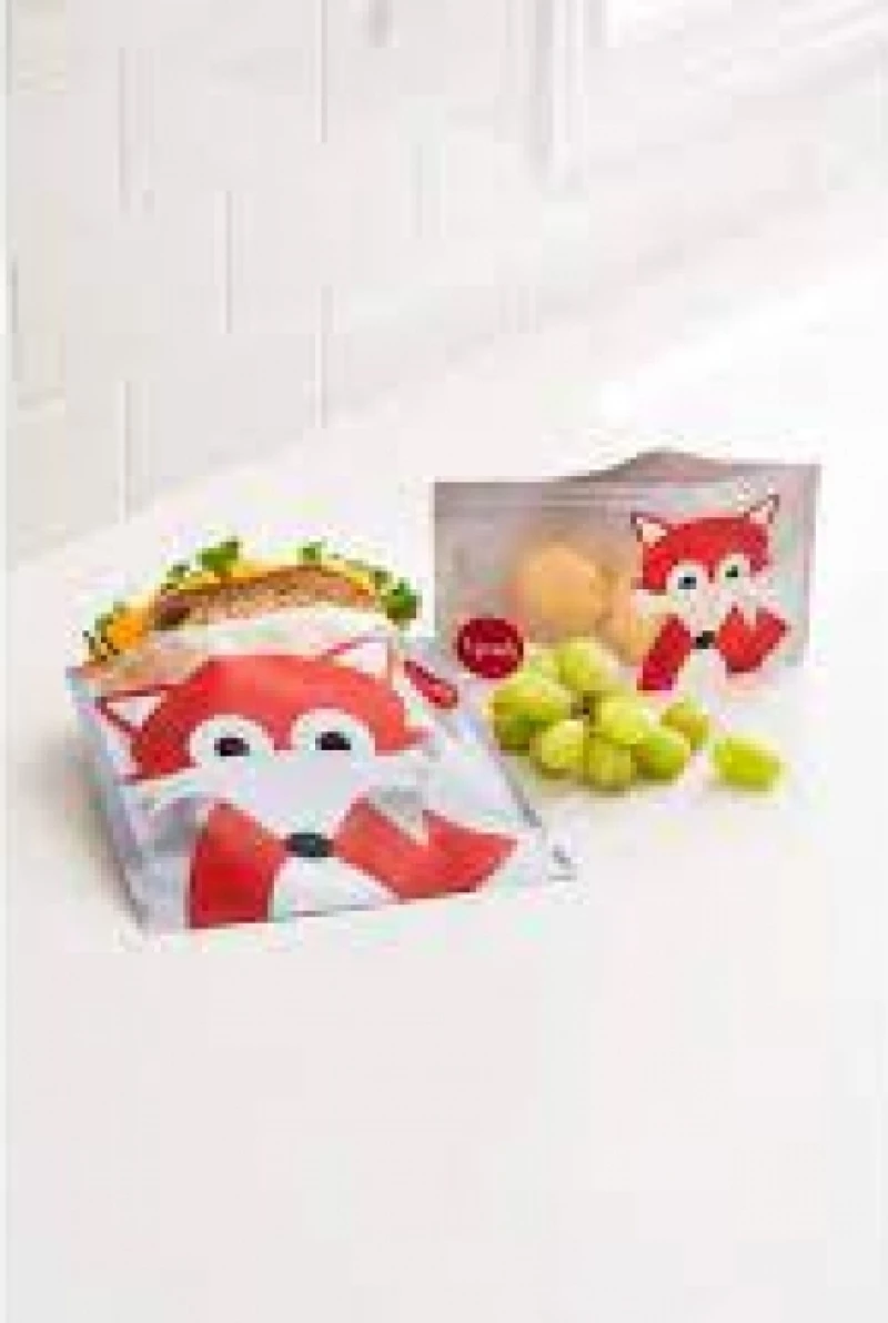 3 Sprouts Fox Sandwich Bag 2τμχ