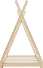 Tipi Μονό Μπεζ Μασίφ Ξύλο Πεύκου