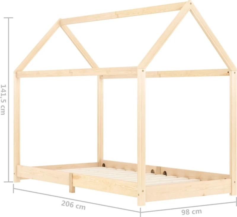 House Μονό Μπεζ 200x90