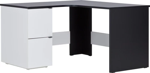 Παιδικό Γραφείο Young Μελαμίνη Μαύρο/Λευκό 135x130x75cm