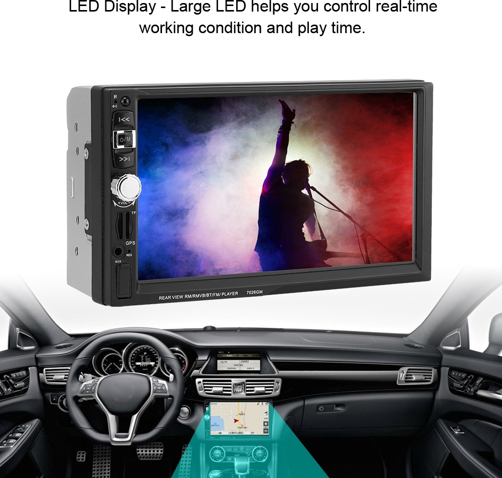 7026GΜ 7 GPS με Bluetooth