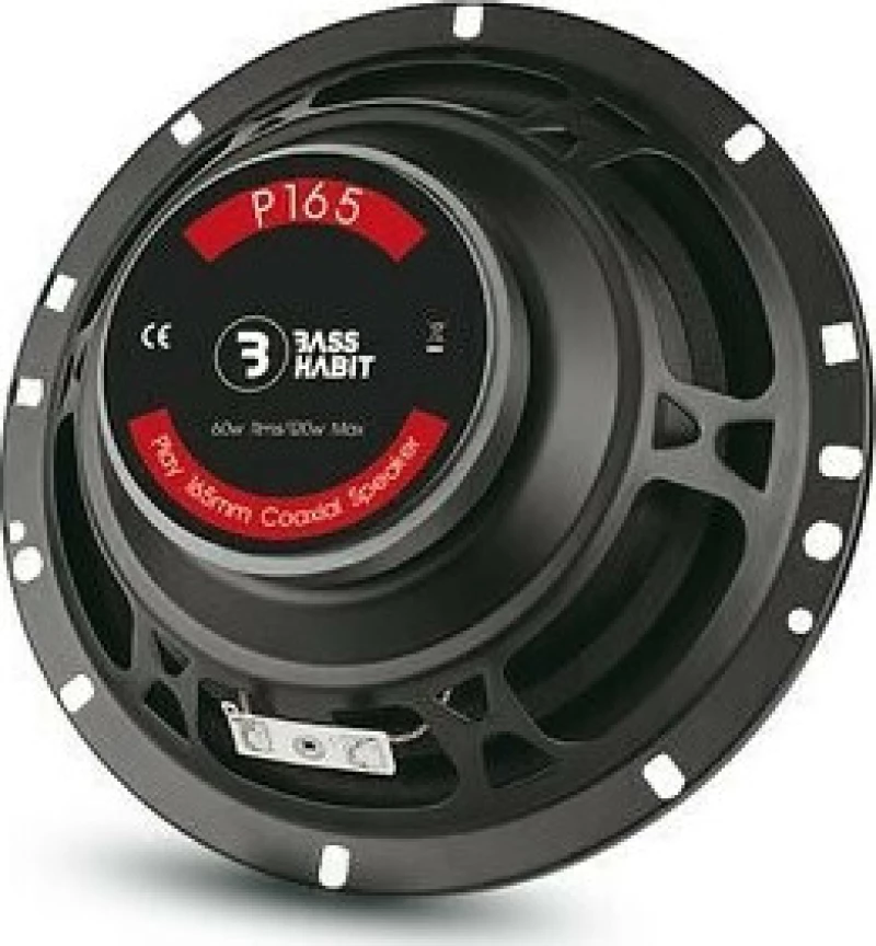 Bass Habit P165 Ομοαξονικό Ηχείο 2-way 6,5'' (Ζεύγος)