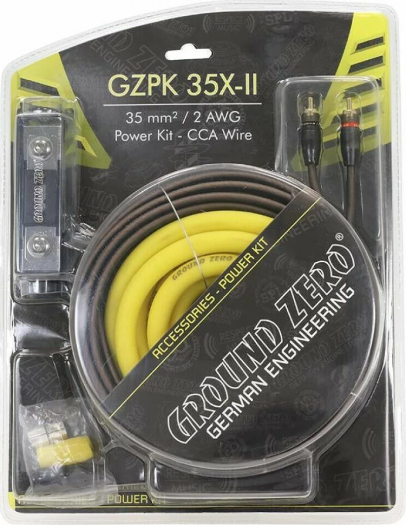 Ground Zero Gzpk-35X Κιτ Καλωδιων 2G