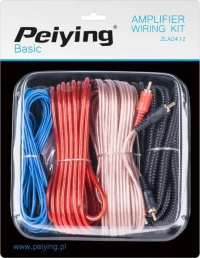 Peiying Dm-0412 Ολοκληρωμένο Σετ Καλωδίωσης Ενισχυτή Αυτοκινήτου 30A
