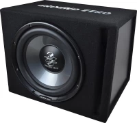 Ground Zero Gzib 300Xbr Subwoofer 12" Με Κούτα, Ισχύος 350Watt Rms/4Ω