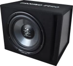 Ground Zero Gzib 300Xbr Subwoofer 12" Με Κούτα, Ισχύος 350Watt Rms/4Ω