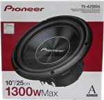 Sub 10'' Pioneer Ts-A250D4 Dual 2X4Ω