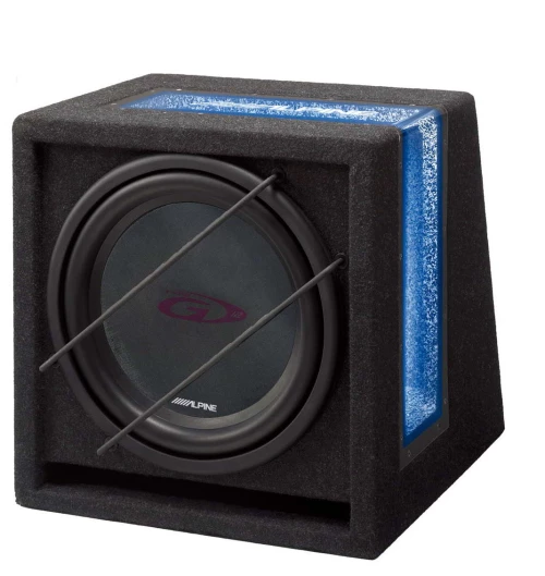 Alpine Sbg-844Br Κούτι Με 8" Subwoofer Ισχύος 120Watt Rms (4 Ohm)