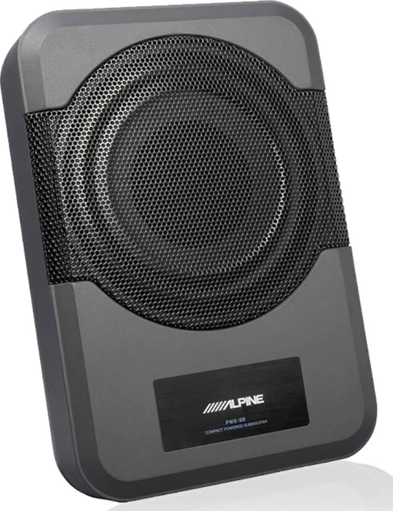 Alpine PWE-S8 Powered 8-inch (20cm) Quad-Coil Subwoofer Box