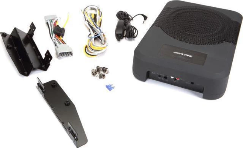 Alpine PWE-S8 Powered 8-inch (20cm) Quad-Coil Subwoofer Box