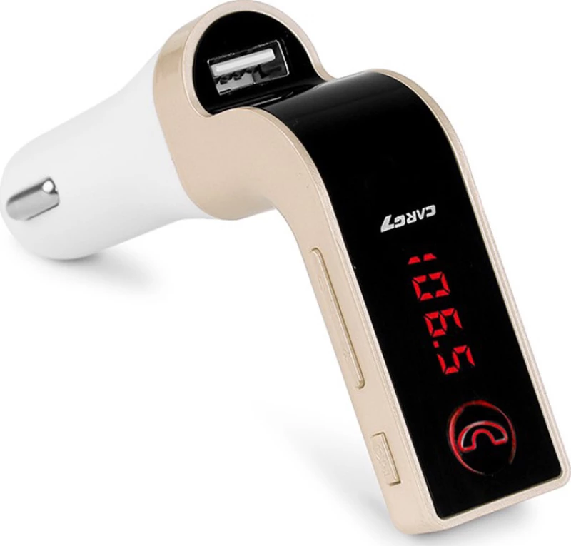 CarG7 MP3 Car Transmitter Gold